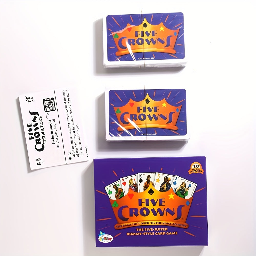 Kings Go Wild - 5 -Suited Rummy Card Game til ferie