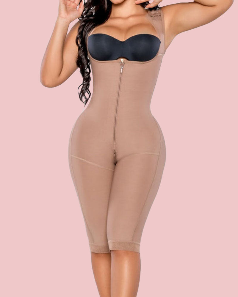 Adjustable Body Shaper with Zip