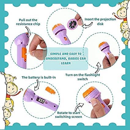 Story Torch™ - Bedtime Magic - Lommelygte projektor