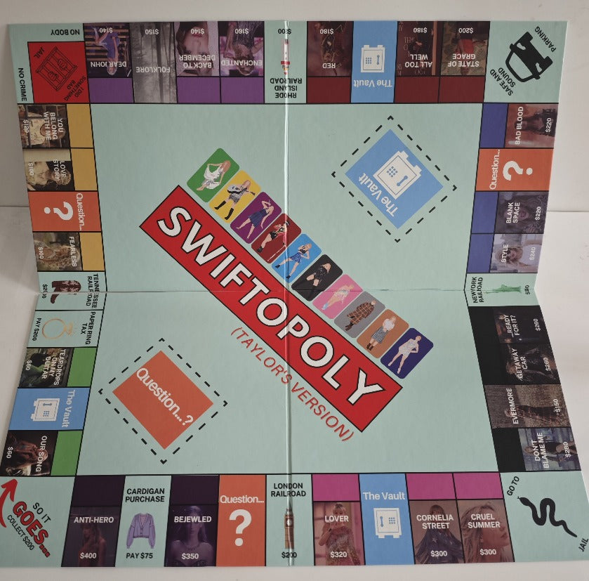 Swiftopoly - verbindet Swifties und Freunde