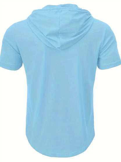 Vivek™ - Korte Mouwen Hoodie Shirt