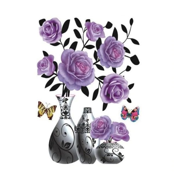3D Vase Stickers
