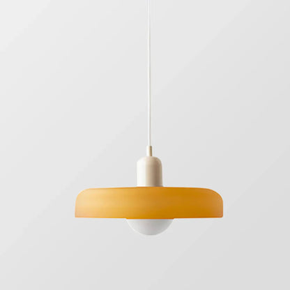 Bauhaus Pendant Light Made of Coloured Glass