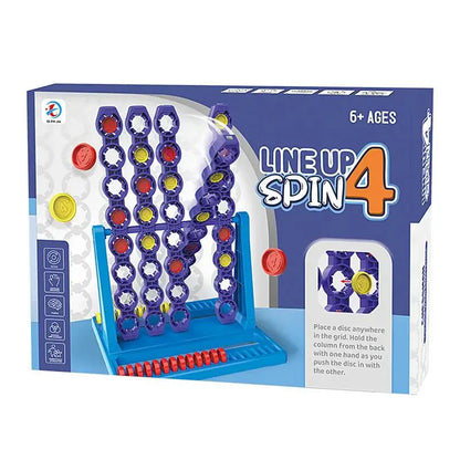 4SPIN - 3D Roterend Schakenspel