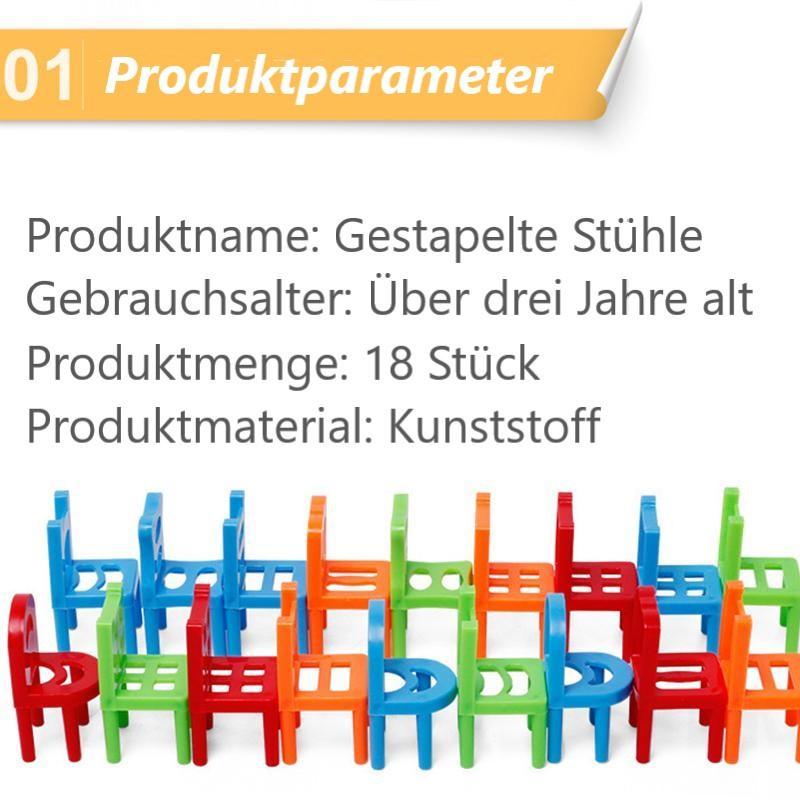 Stepple - Stapelbare Sitze Balance Game für Kinder