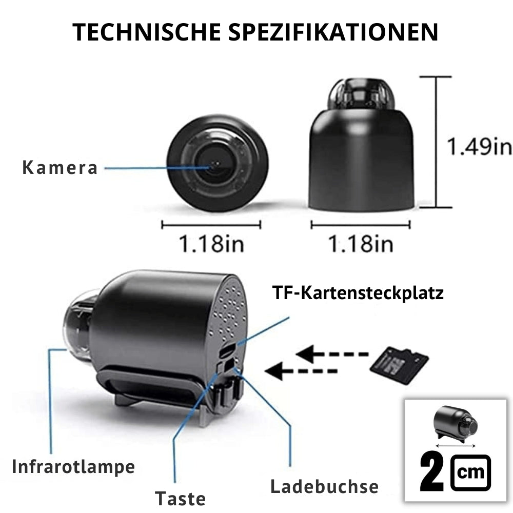 UltraClip – HD Mini Sikkerhedskamera