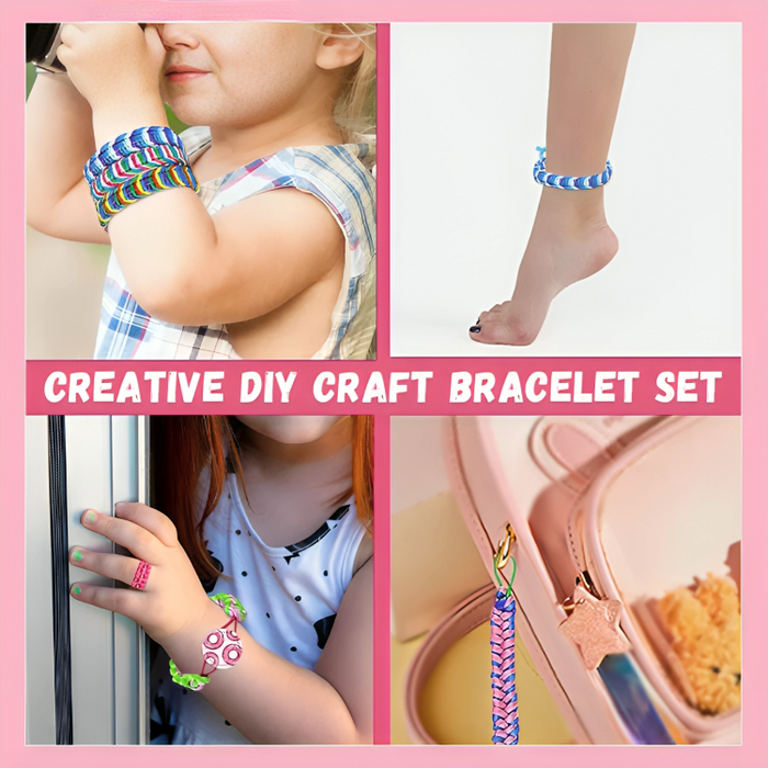 Artisanal Weven ™ | Ensemble de tresses de bracelet bricolage