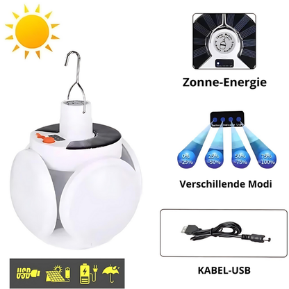 ZonLicht™ - Oplaadbare LED zonne tuinlamp