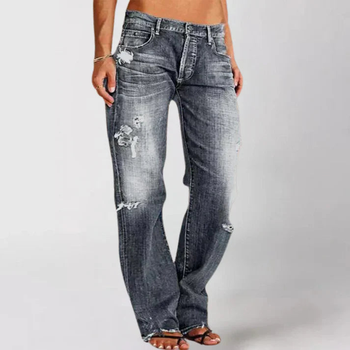 Adalia™ | Elegant Low-Rise Jeans