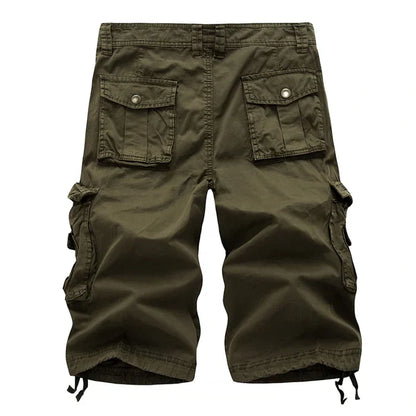 Wetzel™ - Heren Katoenen Shorts in Grote en Extra Grote Maten met Relaxed Fit