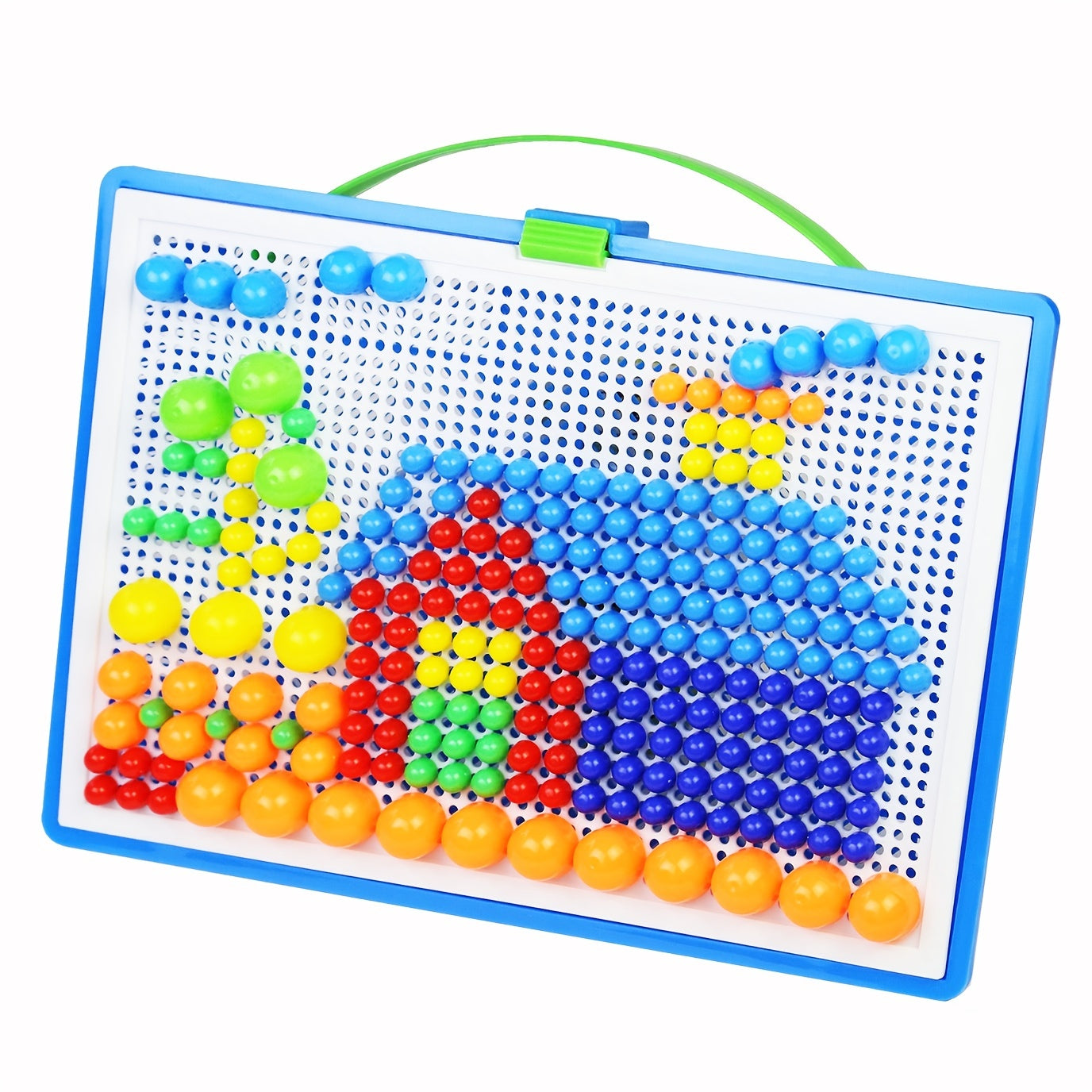 MontessoriBlocks - Kinder Bouwblok Puzzelset met 296 Delen