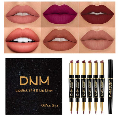 Waterdichte 2-in-1 Lippenstift Lippenliner