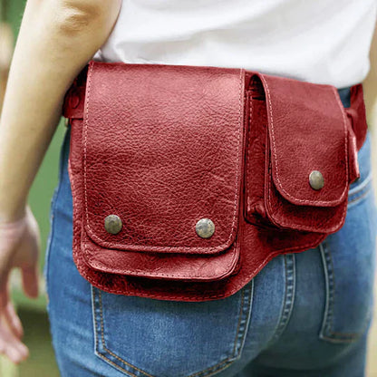 Borsa da cintura in pelle