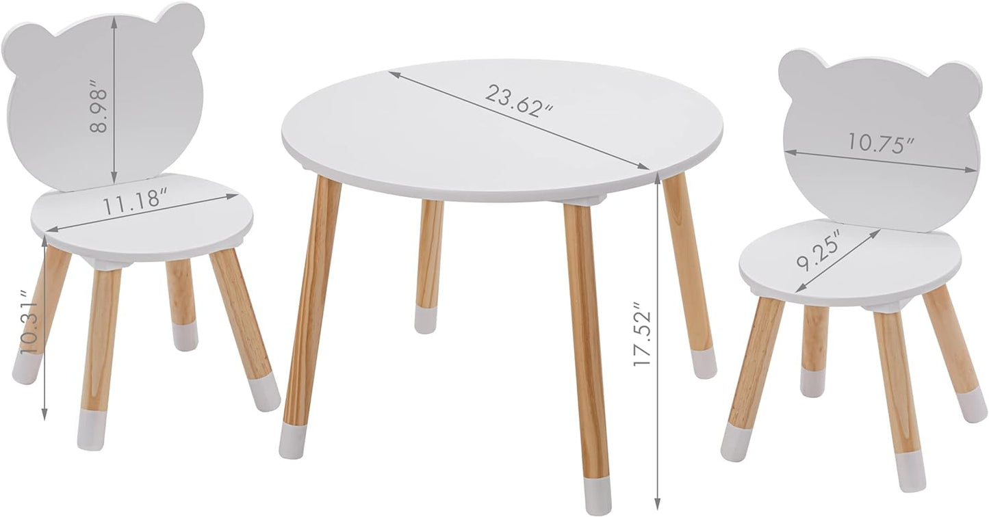 Montessori Børnebord og Stole Sæt
