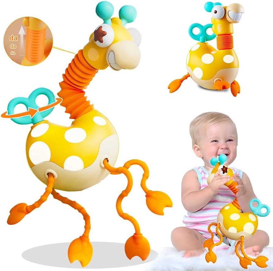 Toys girafe - renforce les sens et la créativité