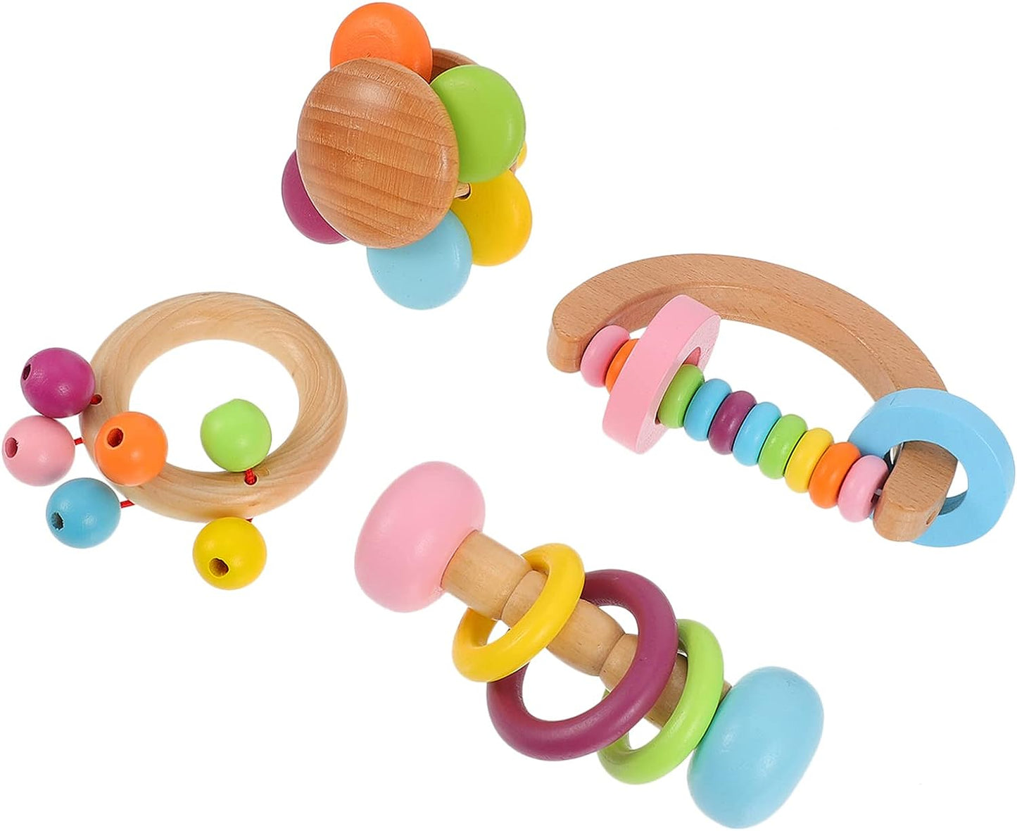 Montessori Trærasler (4 Pakke)