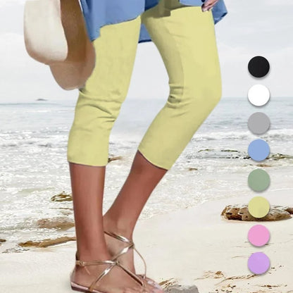 Plain Casual Leggings for Women