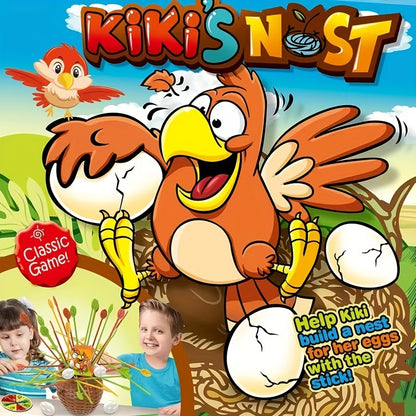 SpeelNest - Kiki's Nest Familie Bordspel voor Kinderen 3-6 Jaar