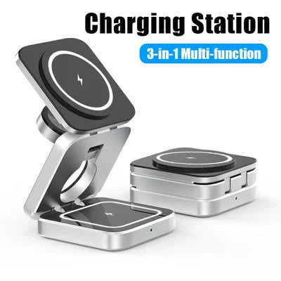 3 in 1 Foldable Wireless Charging Station