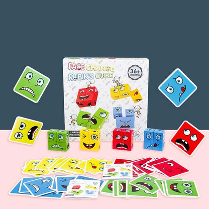 CubePuzzle - 3D Puzzle with Face-Changing Magic Cube