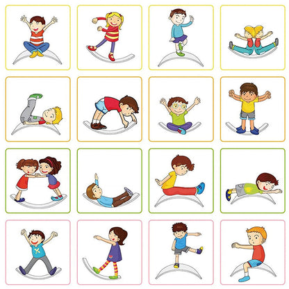 Wobble Board™ | Multipurpose toy - Wooden balance board