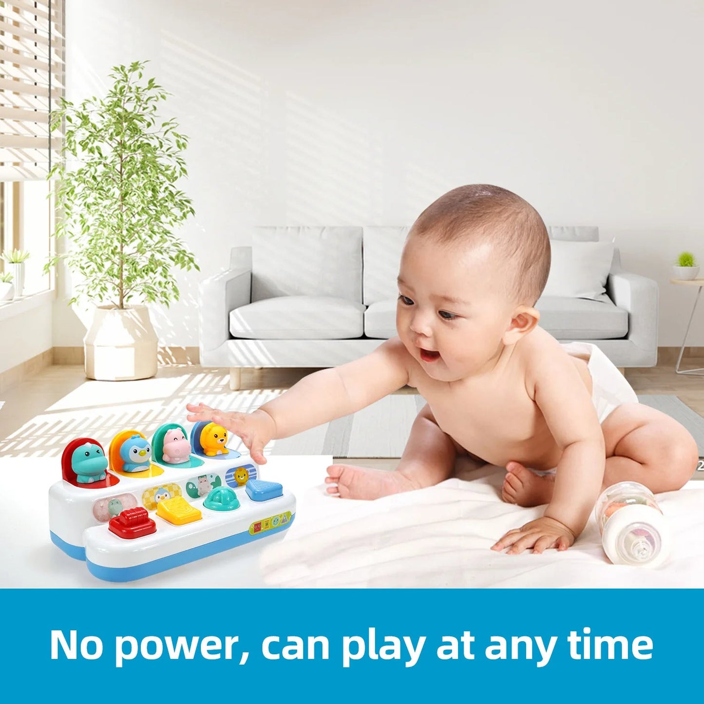 PlayPals™ - Baby Knop Speelgoed - Speelgoed voor Baby's