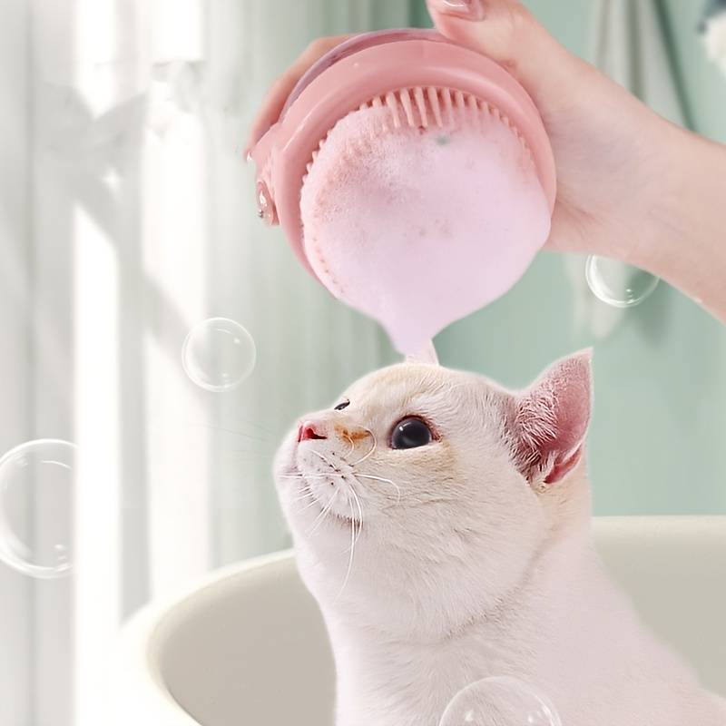 GlamPet | 2-in-1-Shampoo-Bürste