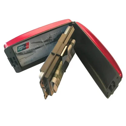 Sichere RFID-Brieftasche für Bargeld und Karten