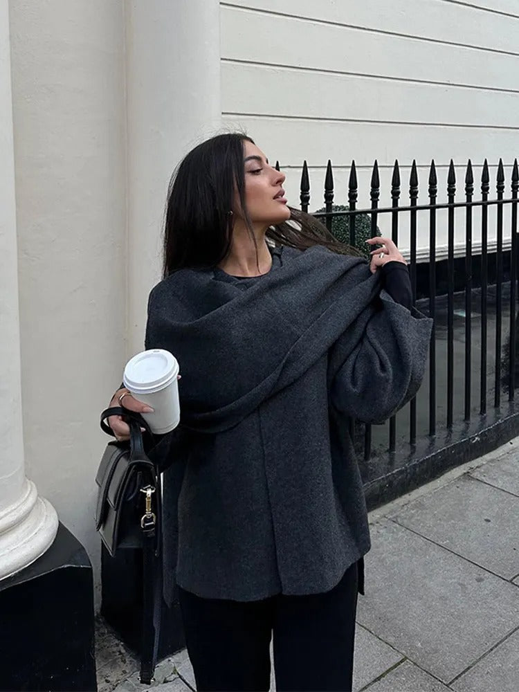 Brunello – Viral Cape Coat