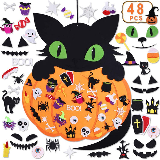 Halloweenkat - fördert Kreativität und Handwerk