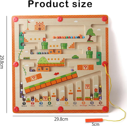 Board de labyrinthe magnétique - apprentissage créatif et interactif