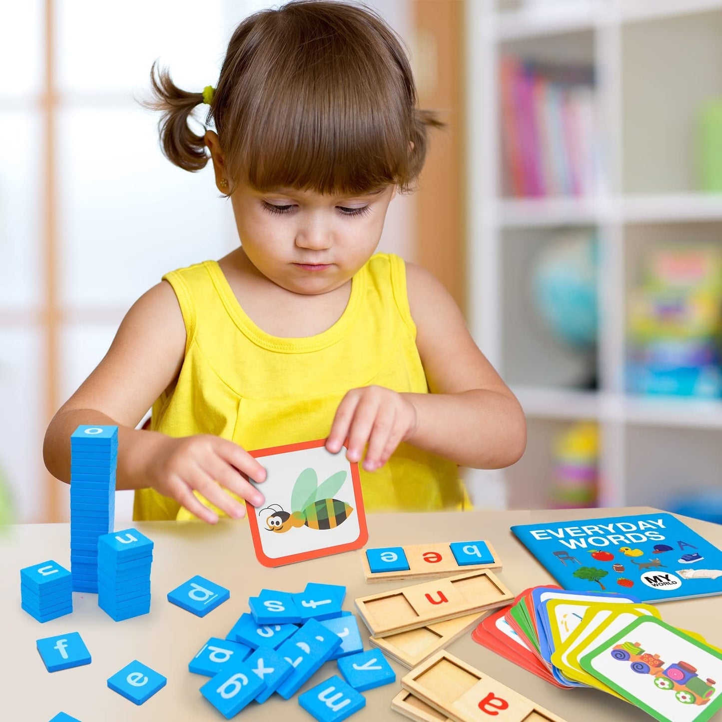 Stave flashcards -kit - sjov og læder kombineret