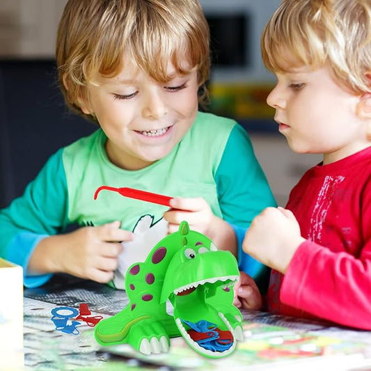 Dino-Diner Thema Tafelspel - Interactieve Familie Activiteit