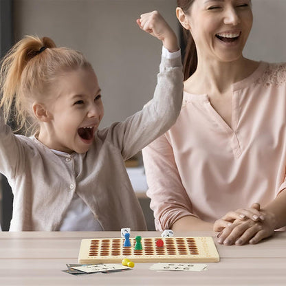 Houten Rekenen Bord - Vermenigvuldiging en Optelling