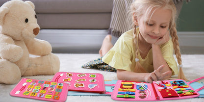 Montessori Busy Board - Opgraderet Udgave