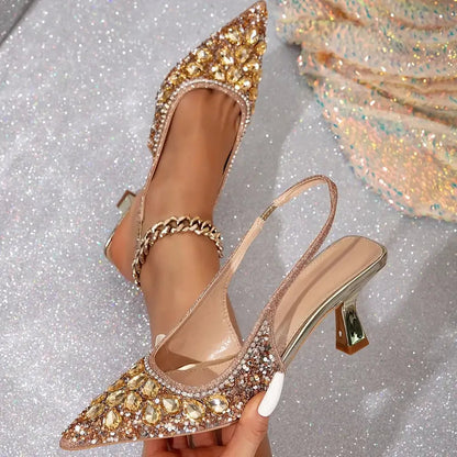Abigail - High Heeled and Slim Evening Shoes