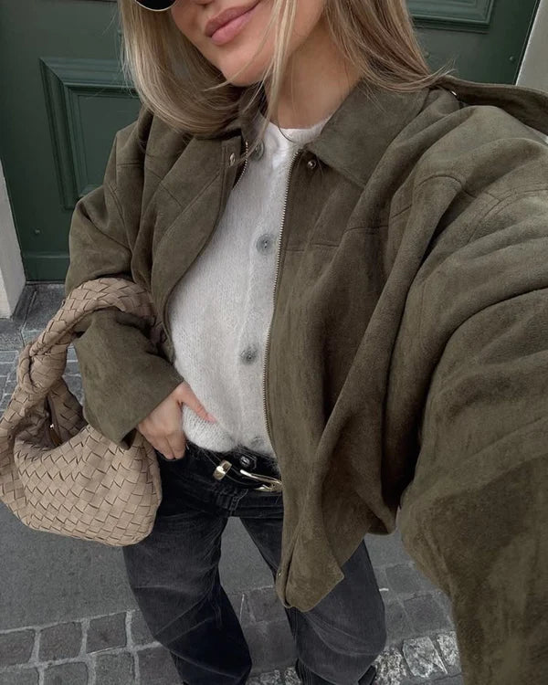 Alena - Veste Bomber en Suède