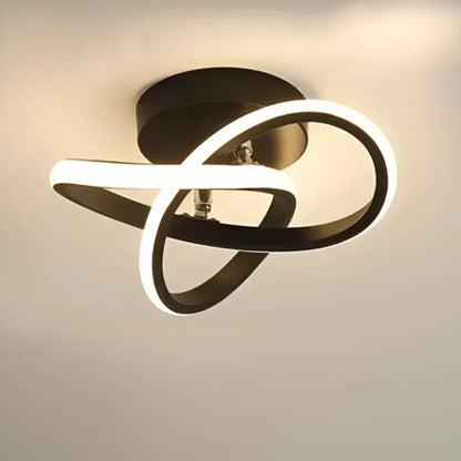 Moderne LED Plafondlamp met Dubbel Ringontwerp -  Twilight Rings