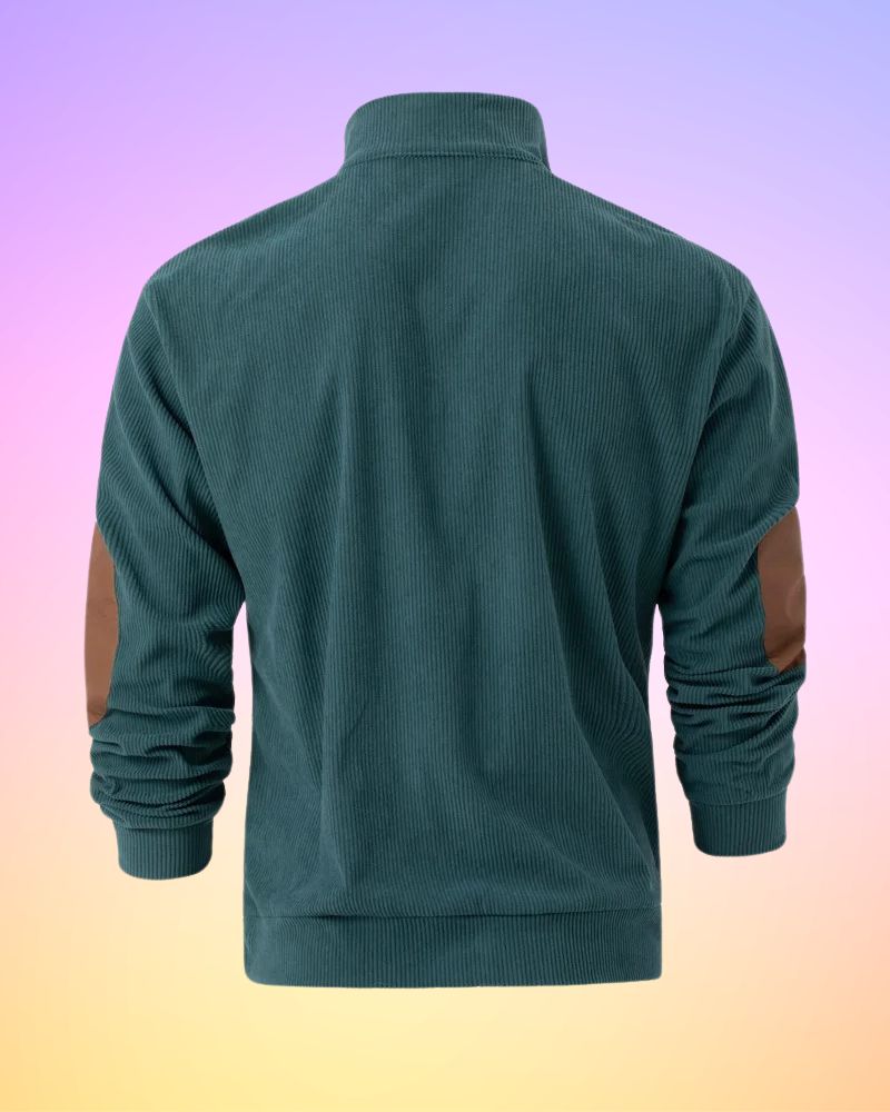 Schorsch - Solid Half-Open Long Sleeve Shirt