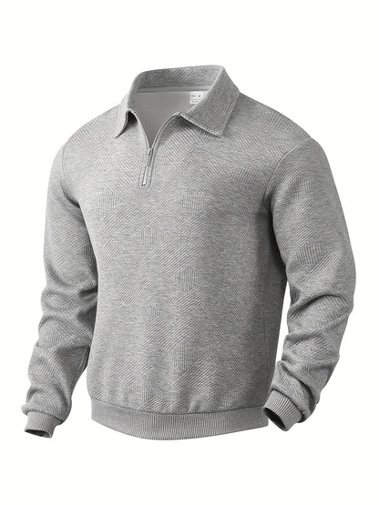 Baldrick – Geometric Design Vintage Zip-Up Sweater