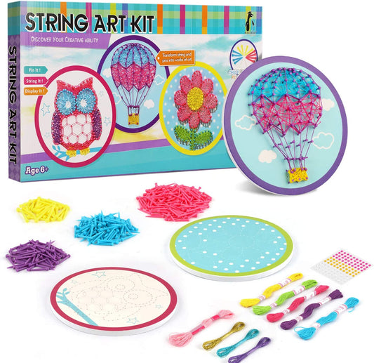 Thread Kit™ - Creatieve Kleuren in Draad - String Art Patronen