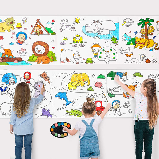 Rotolo di Carta da Colorare Montessori
