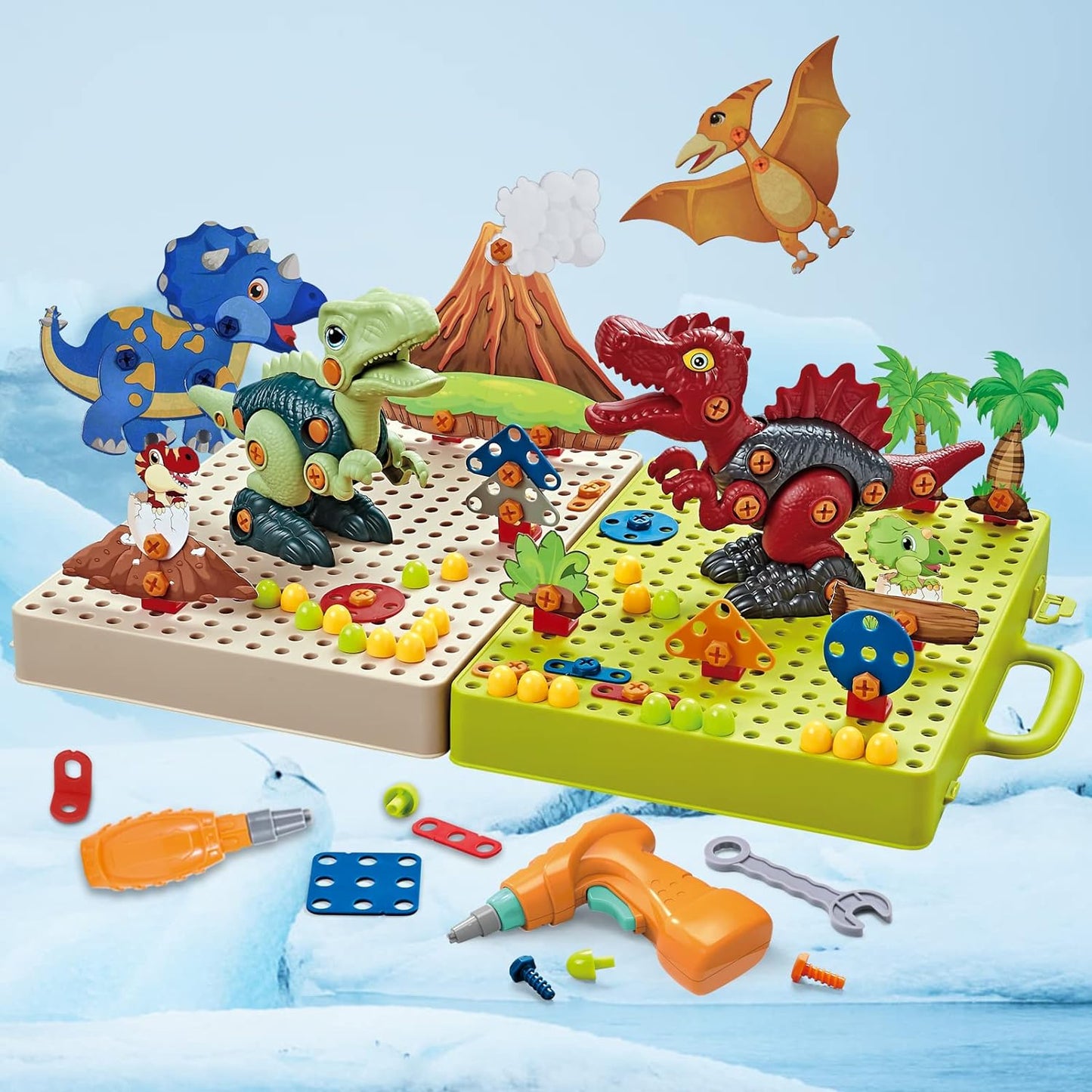 Toolbox ™ - jouets de construction dino