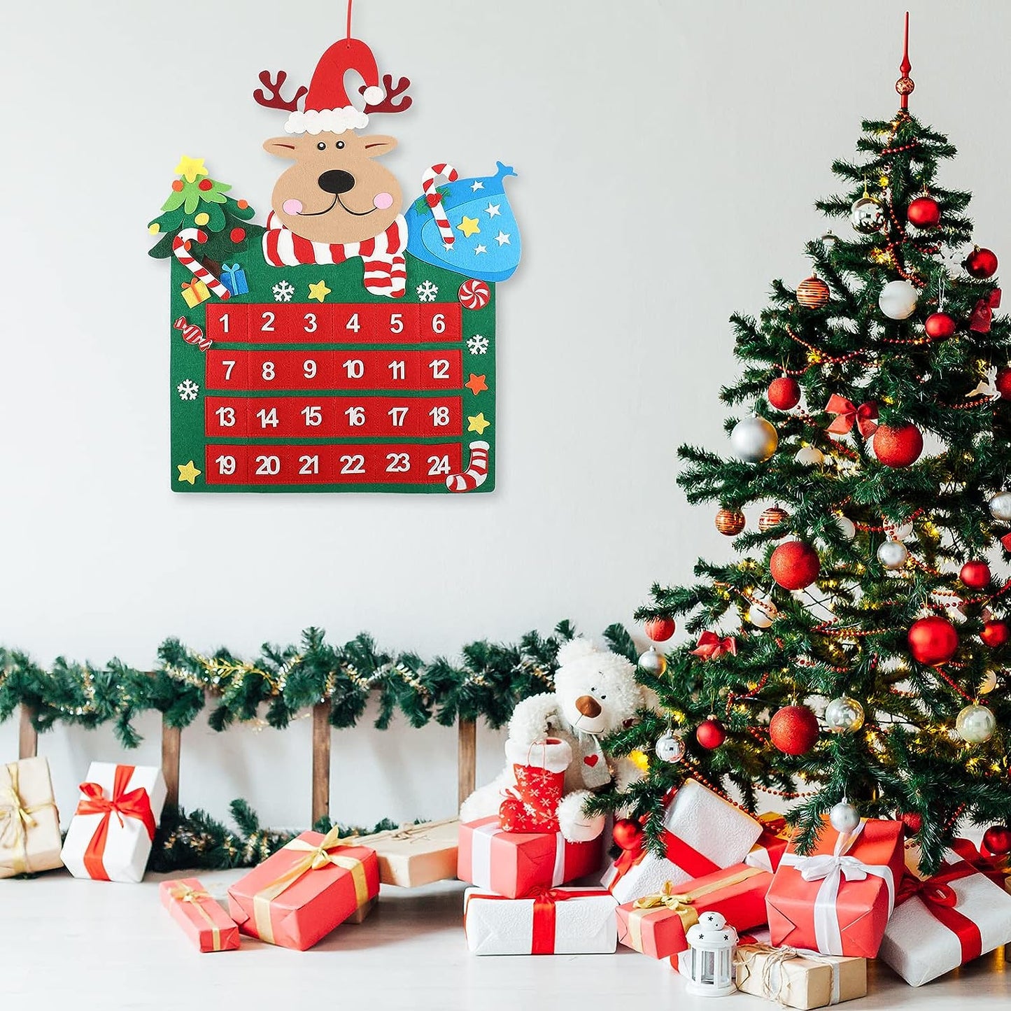 Rensdyr Filte Adventskalender