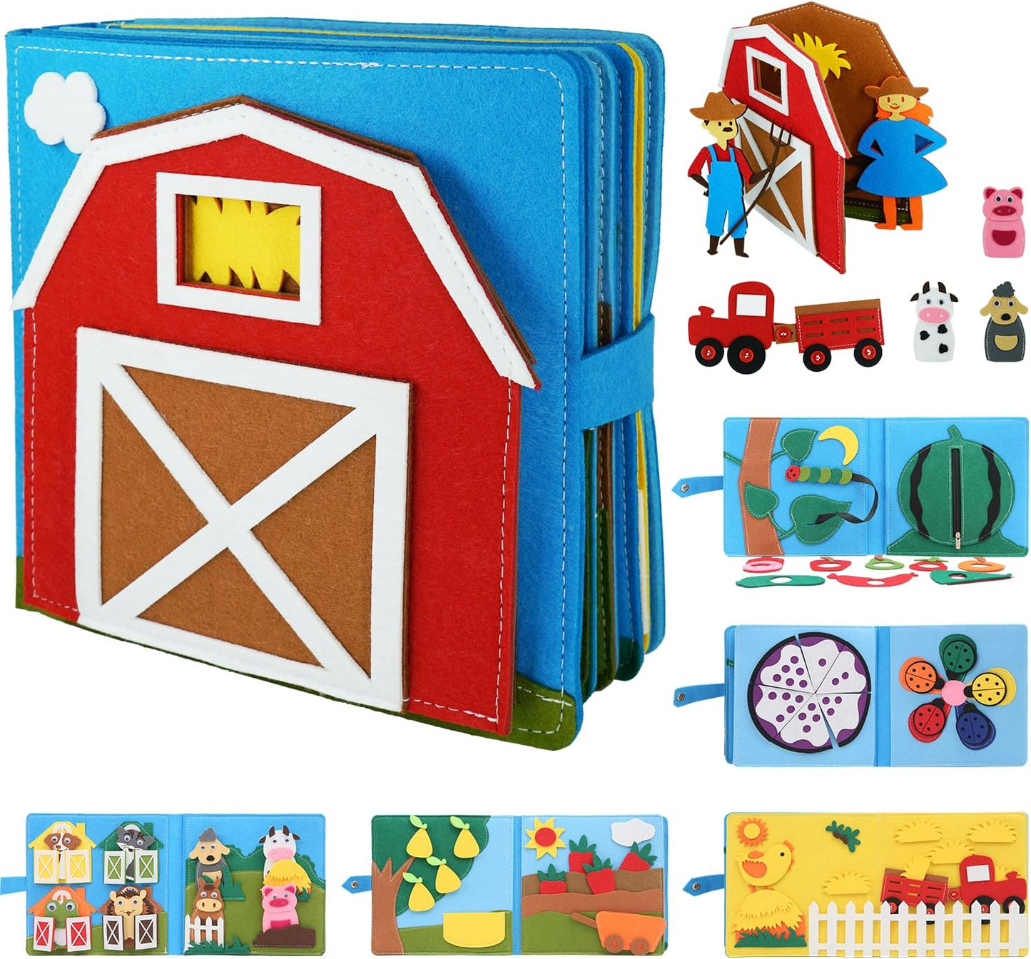 3D Montessori Fortælling Lade Bog
