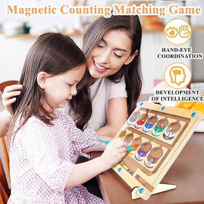 Colour and Number Magnetic Board