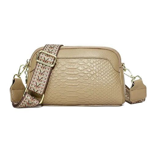 Alligator Pattern Women's Shoulder Bag