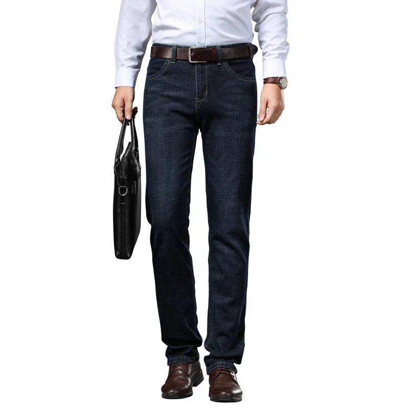 Herren Business Casual Stretch Jeans