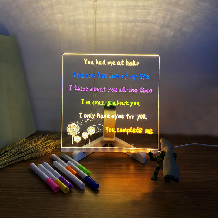 ColourArt™ - Tableau de notes LED pour messages créatifs