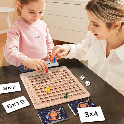 Mathsguru - Montessori Holzmultiplikationsbrettspiel